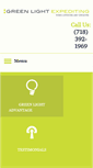 Mobile Screenshot of greenlightexpediting.com